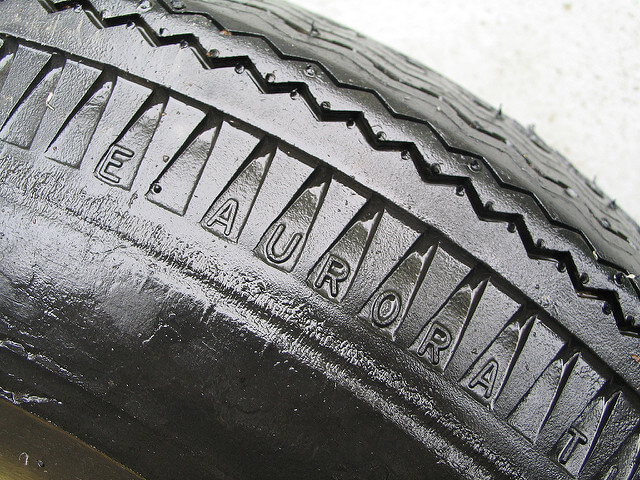 ein runderneuerter Reifen