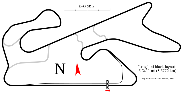 Streckenverlauf Dubai Grand Prix