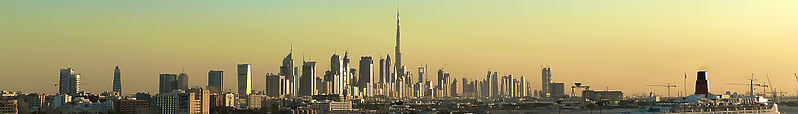 Skyline von Dubai