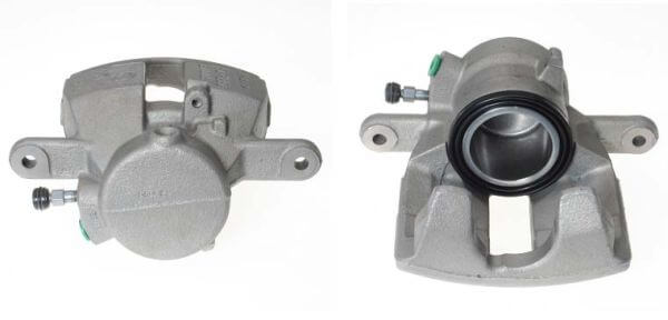 ein Bremssattel mit einem Bremskolben ein Bremssattel mit einem Bremskolben