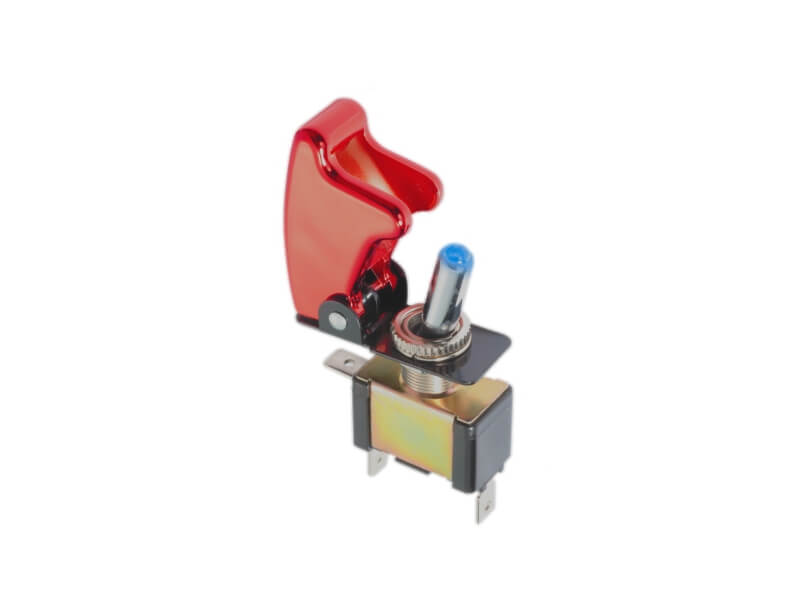 Kill-Switch mit roter Abdeckung von Foliatec Kill-Switch mit roter Abdeckung von Foliatec