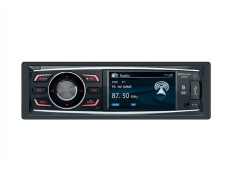 Autoradio mit 3 Zoll Display