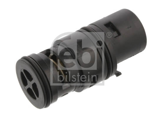 Durch den Ölthermostat erwärmt sich das Motoröl schneller, da zunächst der Zulauf zum Ölkühler versperrt ist. Ölthermostat für einen BMW 3 318i