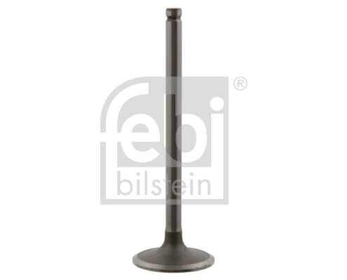 Einlass- und Auslassventile unterscheiden sich äußerlich nur unwesentlich, aber die Belastungen der Auslassventile sind deutlich höher. Ventil von febi bilstein