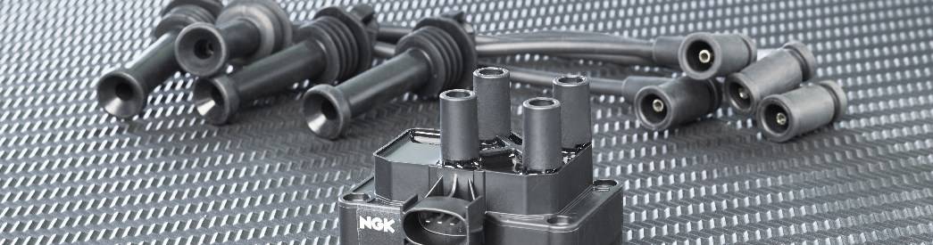 Bei unrundem Motorlauf sollte man immer auch die Zündkabel kontrollieren Zündspule und Zündkabel von NGK