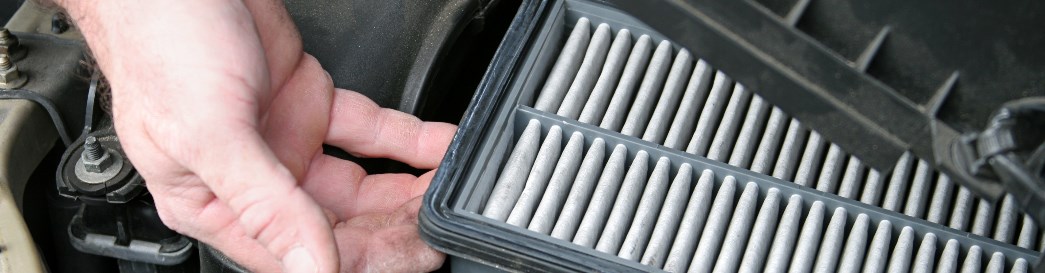 Luftfilter schützt den Motor und erhält dessen Leistung