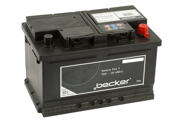 f.becker_lineStarterbatterie Premium Starter-Batterie 12 Volt 100 Ah 760 A 