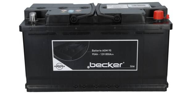 AGM-Batterien überzeugen durch hohe Zyklendichte AGM-Batterie von f.becker
