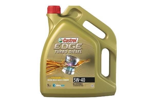 Motoröl gibt es in vielen verschiedenen Spezifikationen und Gebinden. Castrol Edge Motoröl