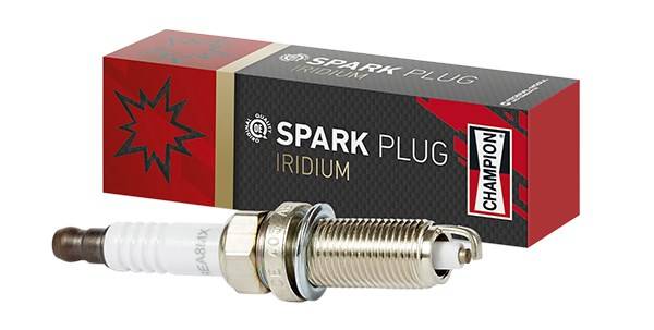 Iridium-Zündkerzen sind besonders haltbar. Iridium-Zuendkerze von Champion