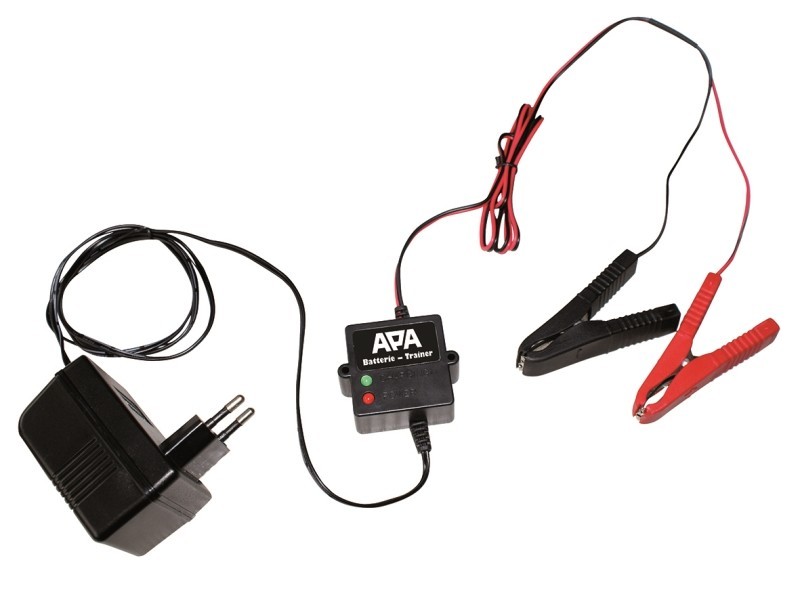 APA Batterie-Ladegerät (Ladestrom: 4 A, Geeignet für: AGM -/Gel-/Nass-/Blei-Säure-Batterien 6/12 V)