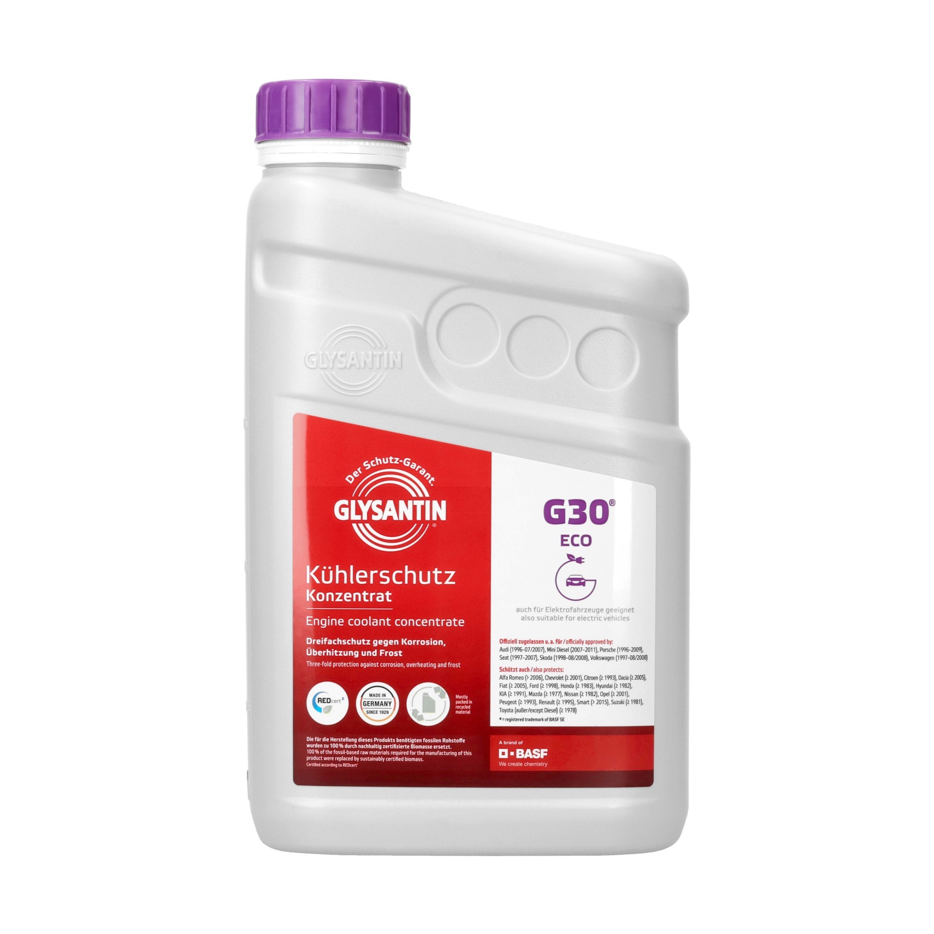 GLYSANTIN Frostschutz G30® Pink 1 L (50668258) für Suburban BENTLEY Continental