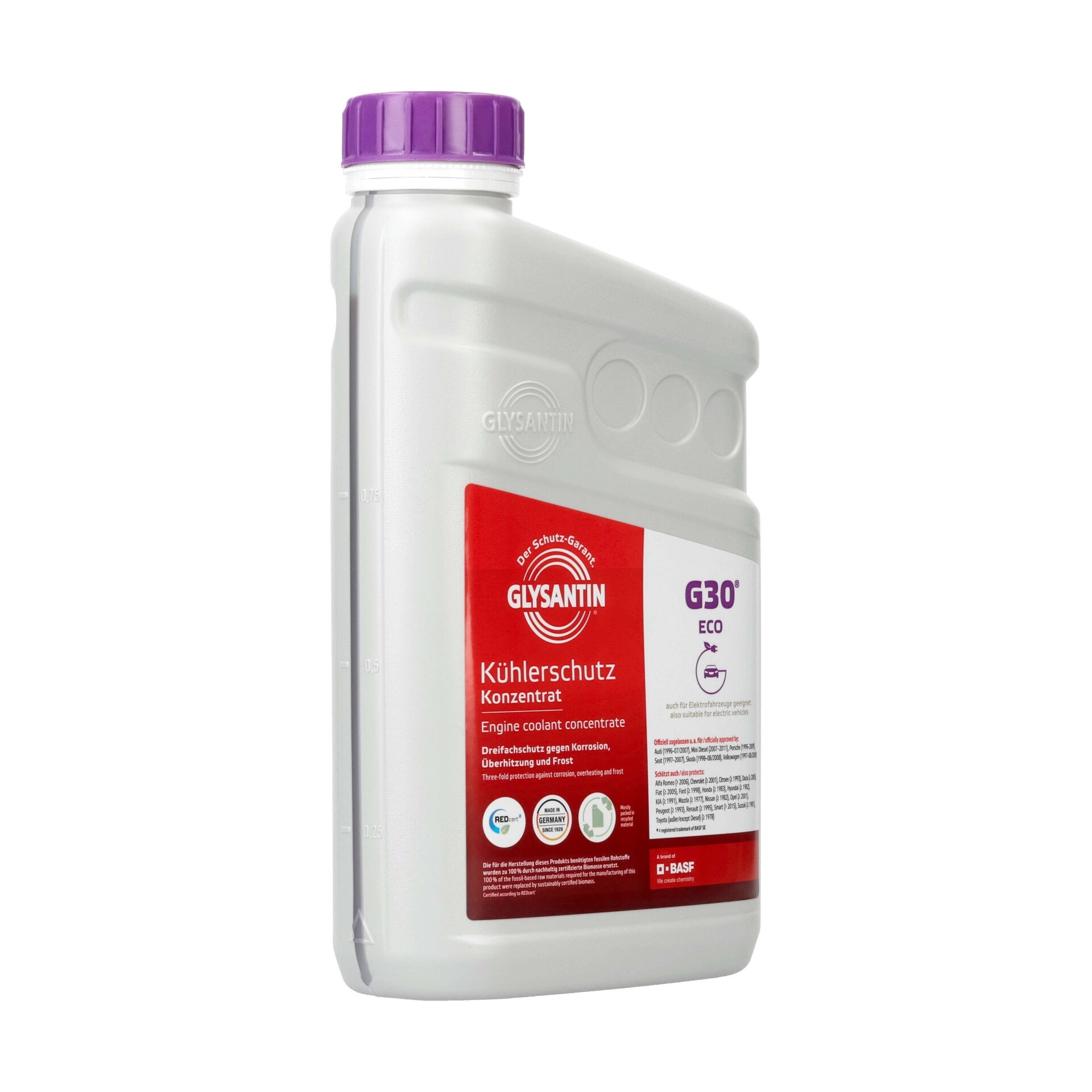 GLYSANTIN Frostschutz G30® Pink 1 L (50668258) für Suburban BENTLEY Continental