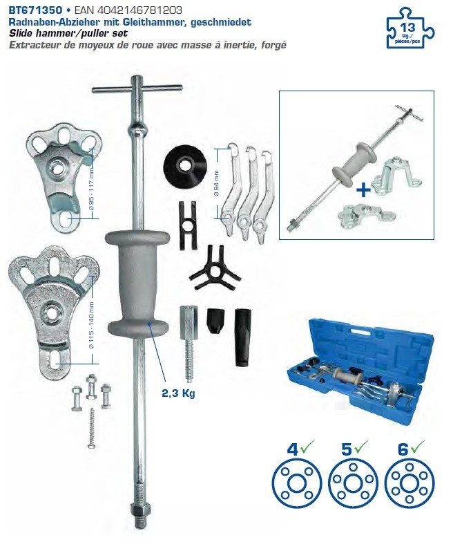 Radlager / Radnabe - Fahrwerk - Werkzeuge Spezial - Produkte - TOOLKAT
