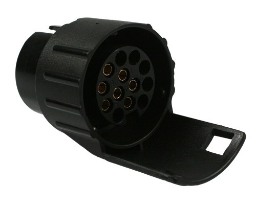 7/13 Anhänger Stecker Adapter 7 zu 13 Pin Stecker Stecker Kupplung 7 Pol zu  13 Pin für PKW-Anhänger, Traktor, Wohnwagen, Fahrradträger