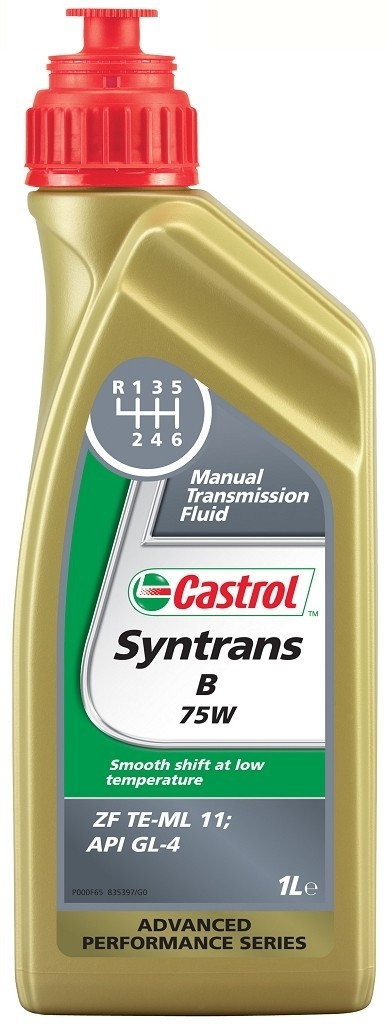 Schaltgetriebeöl 'Syntrans B 75W (1 L)' | Castrol, Inhalt: 1 Liter