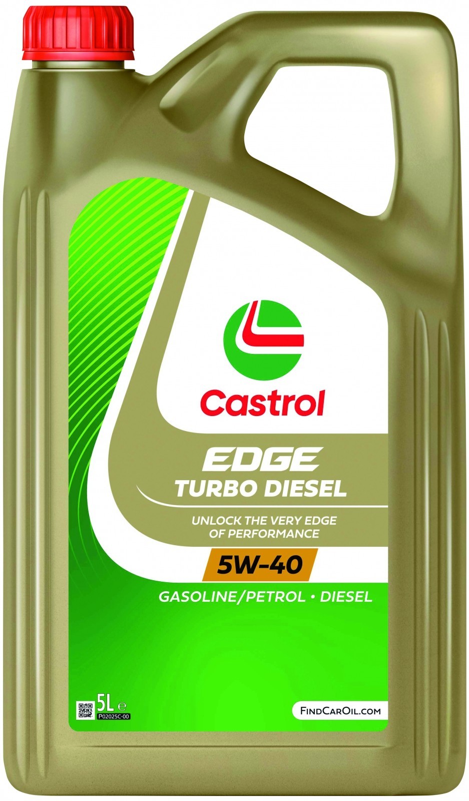 CASTROL Motoröl "5W-40 Edge Turbodiesel Titanium FST (5 L)", Art.-Nr. 1535BD