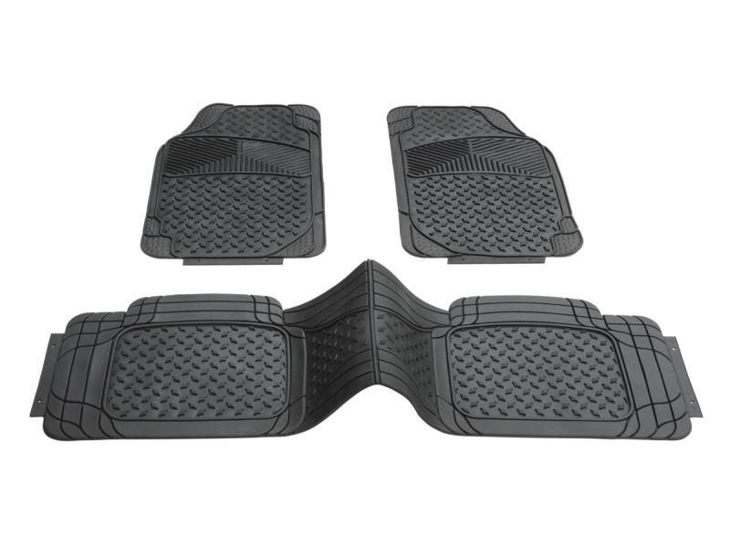 Gummi Fußmatten Set Auto Matte grau für VW Up ab Bj. 12/11