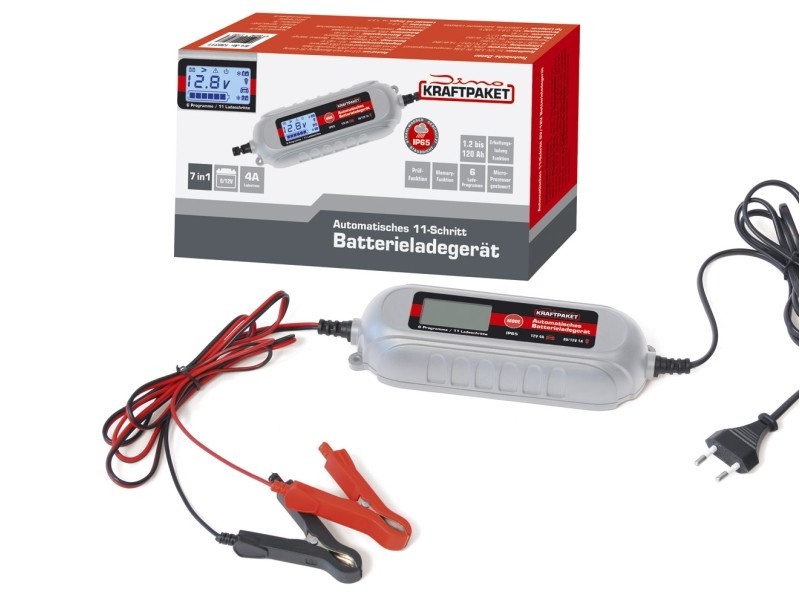 Raid | Vollautomatisches Batterieladegerät 4 Ampere (136311)