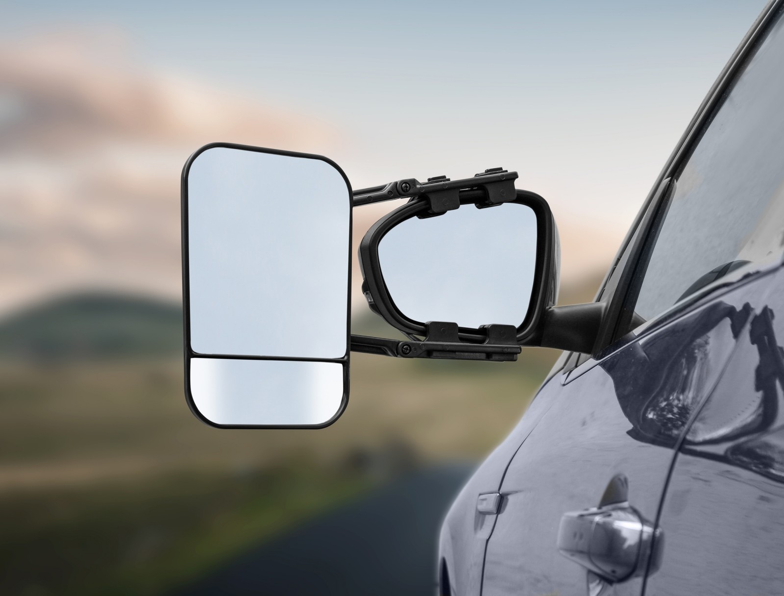 Gelenk-Rückspiegel zum Ziehen von Wohnwagen für Autos Optima RG-116624