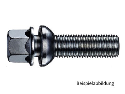EIBACH Schraube mit bewegl. Kugelbund D=28 M14x1,5x 35mm SW19, Art.-Nr. S4-7-14-50-35-19