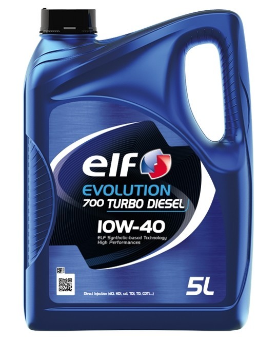 elf | Motoröl Evolution 700 Turbo Diesel 10W-40 (5 L) (214121) für motorenöl