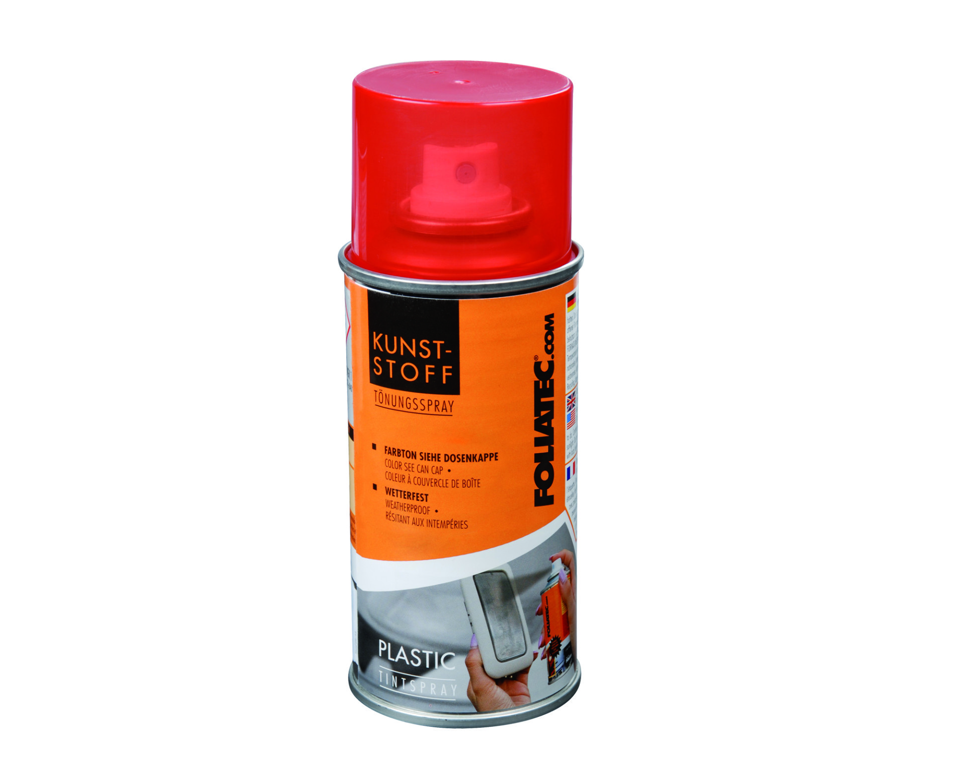 Foliatec | Kunststoff-Tönungsspray rot (150 ml) (21020) für Mischzubehör &