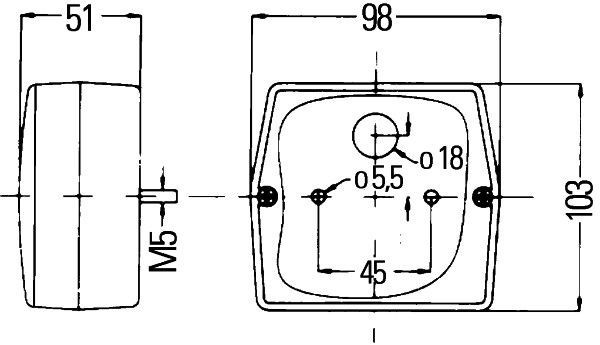 lkw-teile24, Lichtscheibe für Rückleuchte rechts passend für Trailer/ Anhänger - LKW Ersatzteile beim Experten bestellen