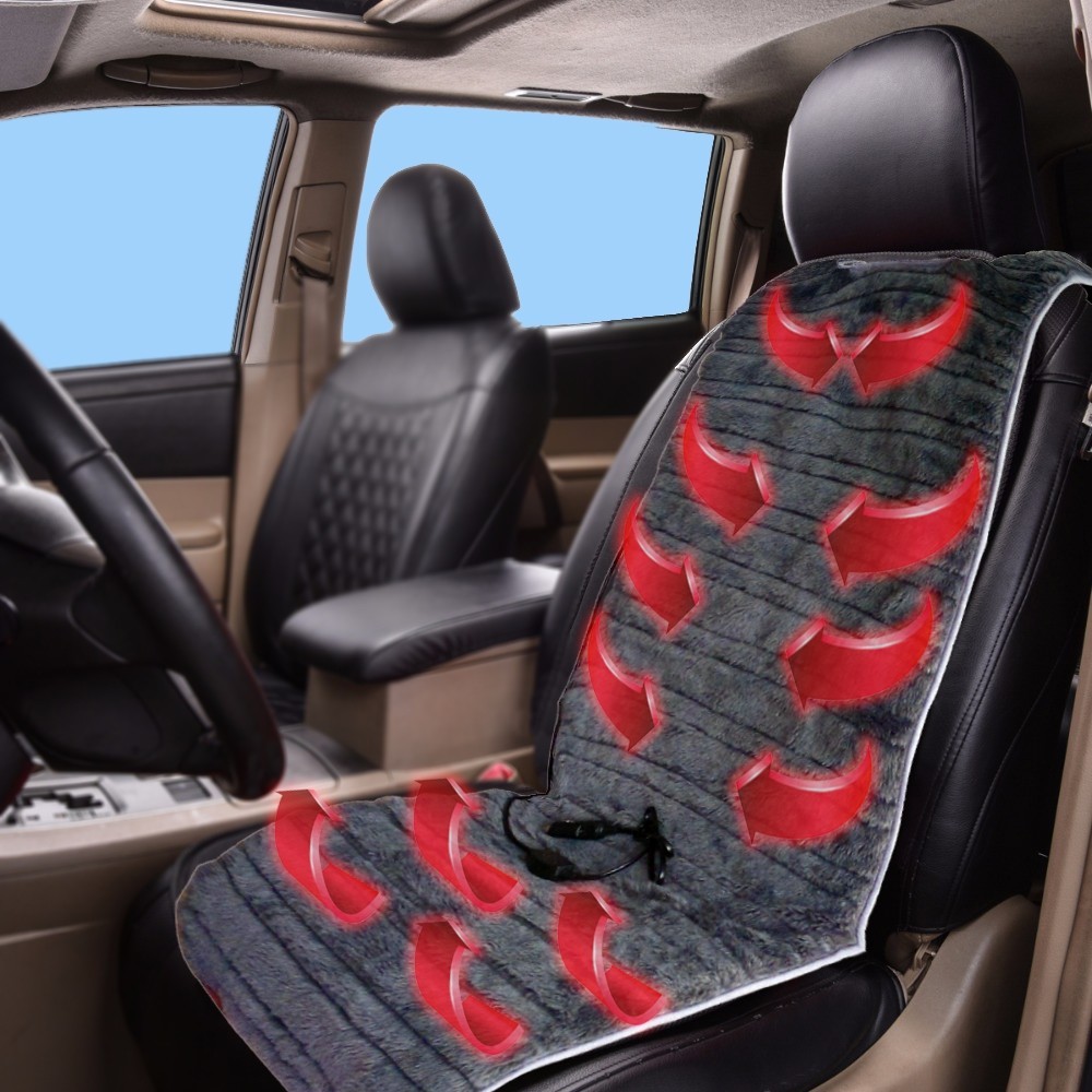 Autositz-Heizkissen Luxus Comfort mit 2 Heizstufen
