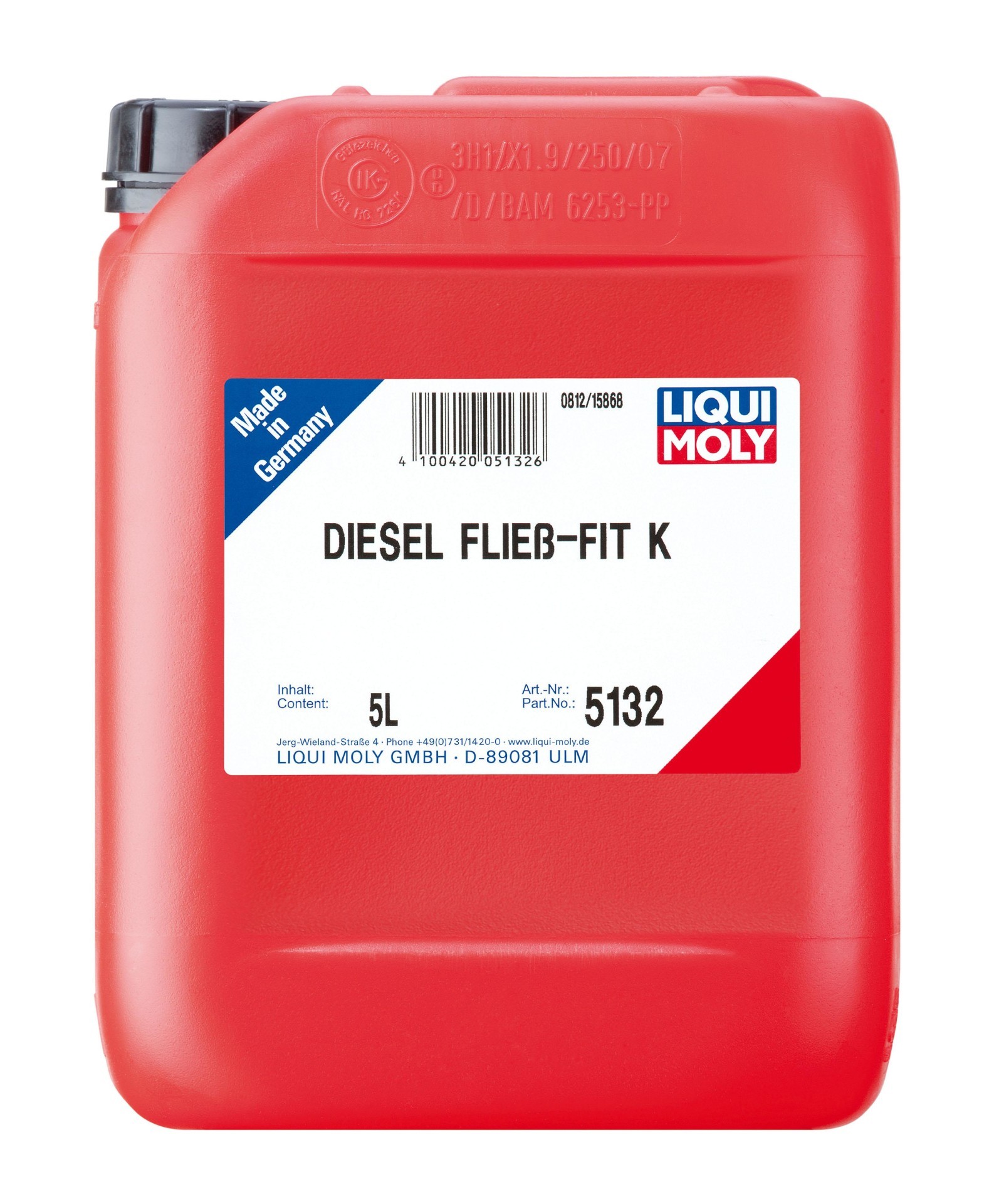 LIQUI MOLY Kraftstoffadditiv Diesel Fließ-Fit K 5 L (5132)