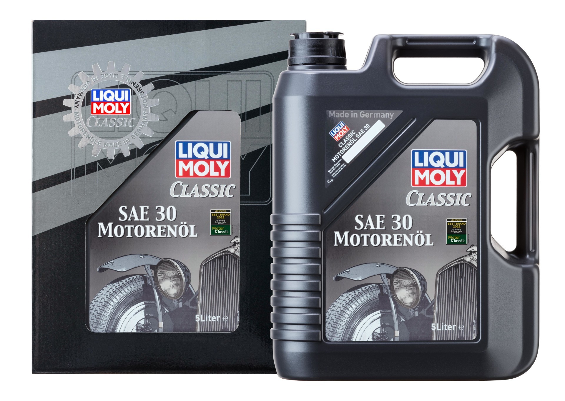 LIQUI MOLY Motoröl Classic Motoroil SAE 30 5 L (1133)