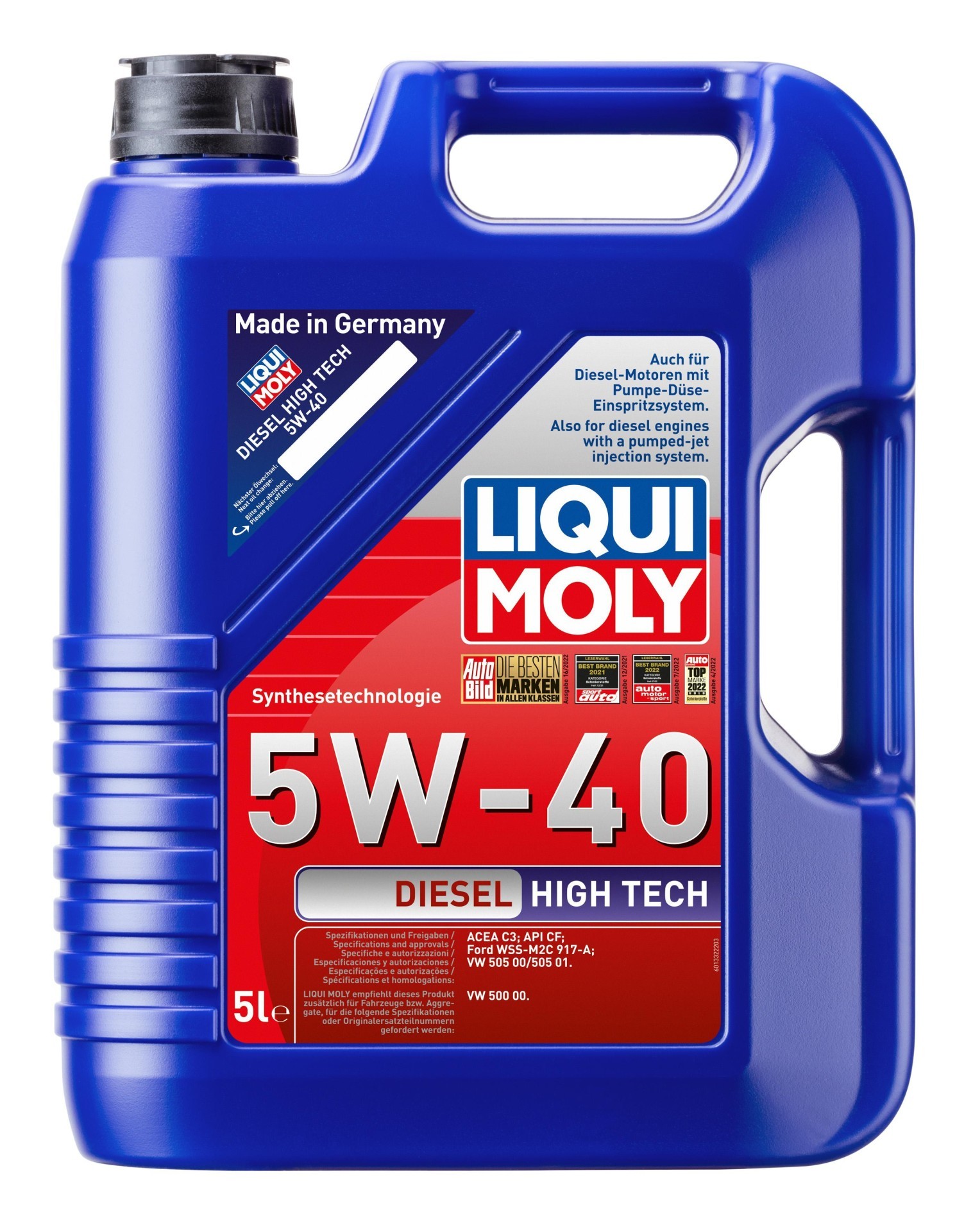LIQUI MOLY Motoröl Diesel High Tech 5W-40 5 L (1332) für ROVER Montego SEAT