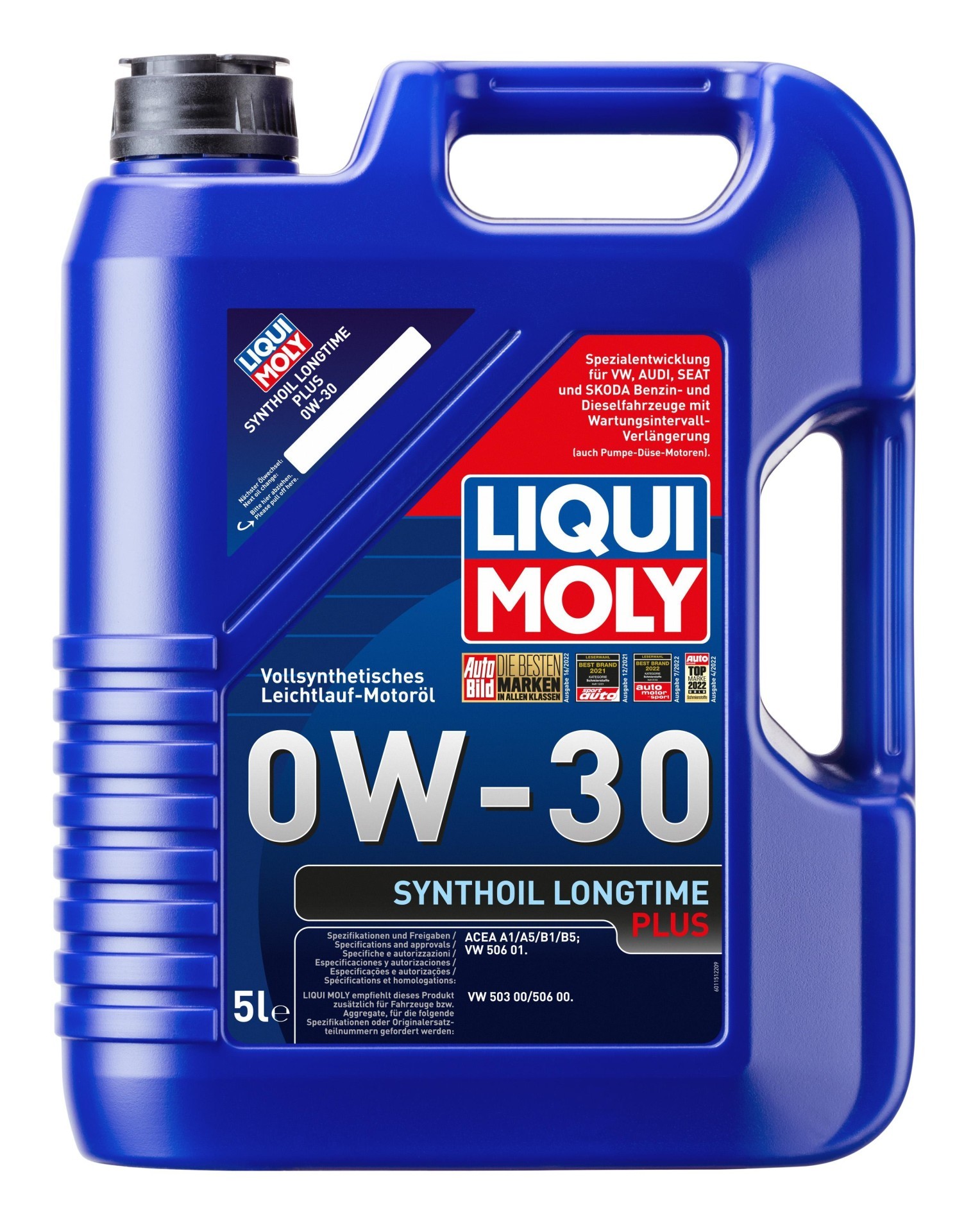 LIQUI MOLY Motoröl Synthoil Longtime Plus 0W-30 5 L (1151)