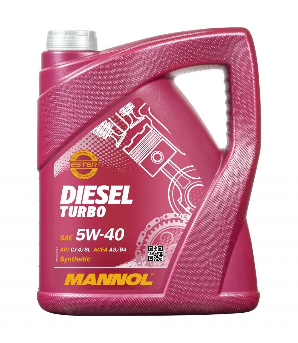 SCT - MANNOL Diesel Turbo 5W-40 (5L) 5.0L
