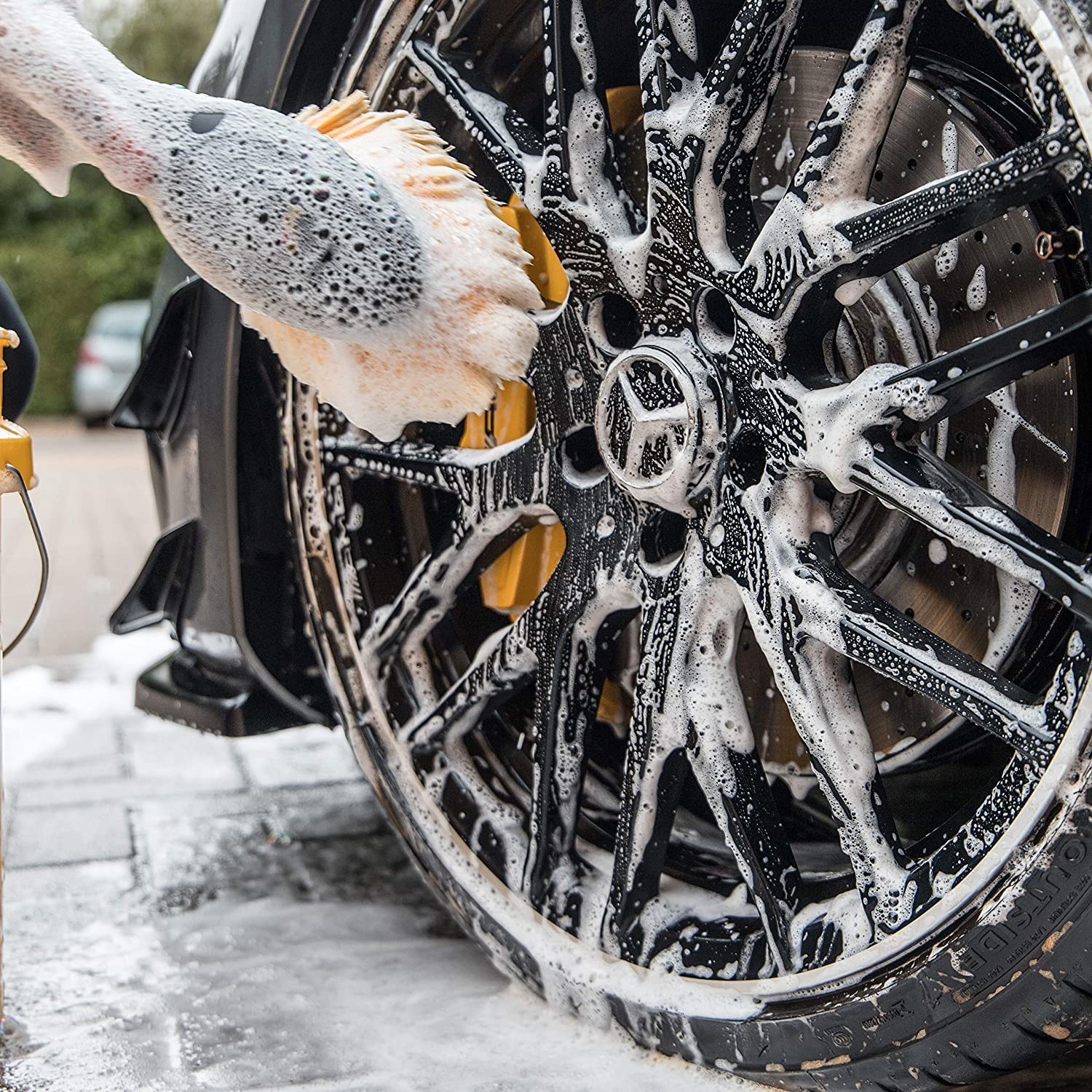 Brosse à jante Versa Angle Tyre Brush MEGUIARS