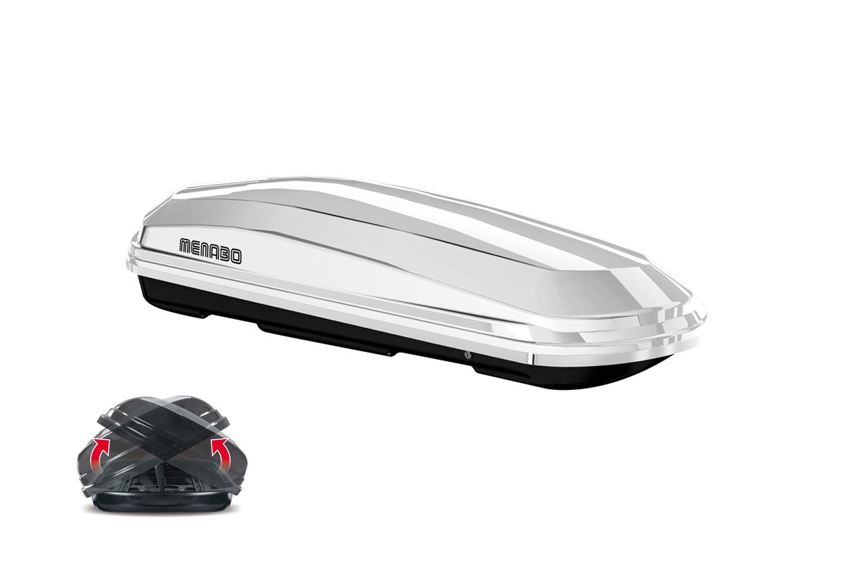 Dachbox DIAMOND 450 WHITE DUO
