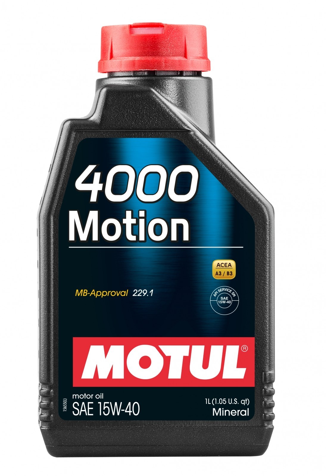 MOTUL 4000 MOTION 15W40 15W-40 1 L (102815)