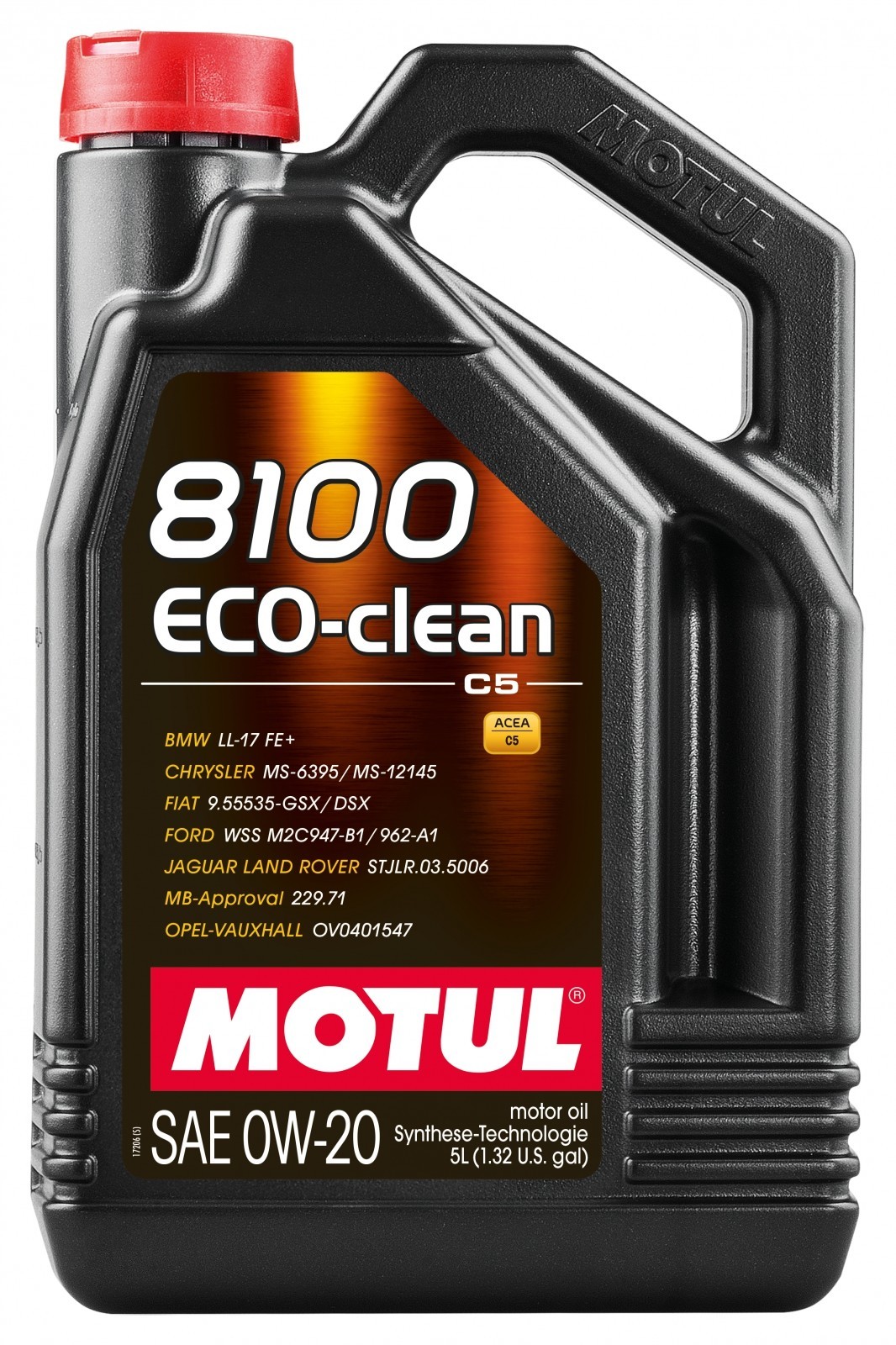MOTUL 8100 ECO-CLEAN 0W20 5.0L