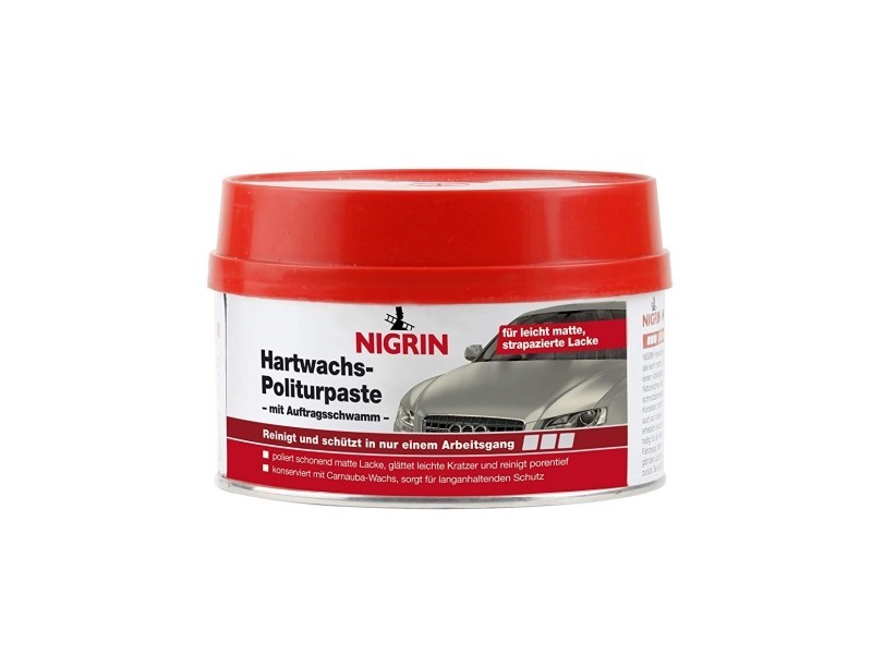 NIGRIN Hartwachs-Politurpaste (250 ml) 0,25 L (72943)