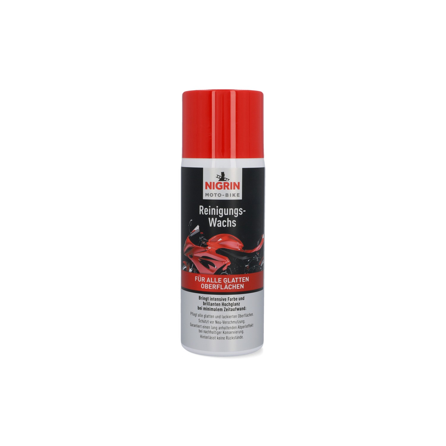 NIGRIN MotoBike Reinigungs-Wachs -Aerosol (400 ml) 0,4 L (20616)