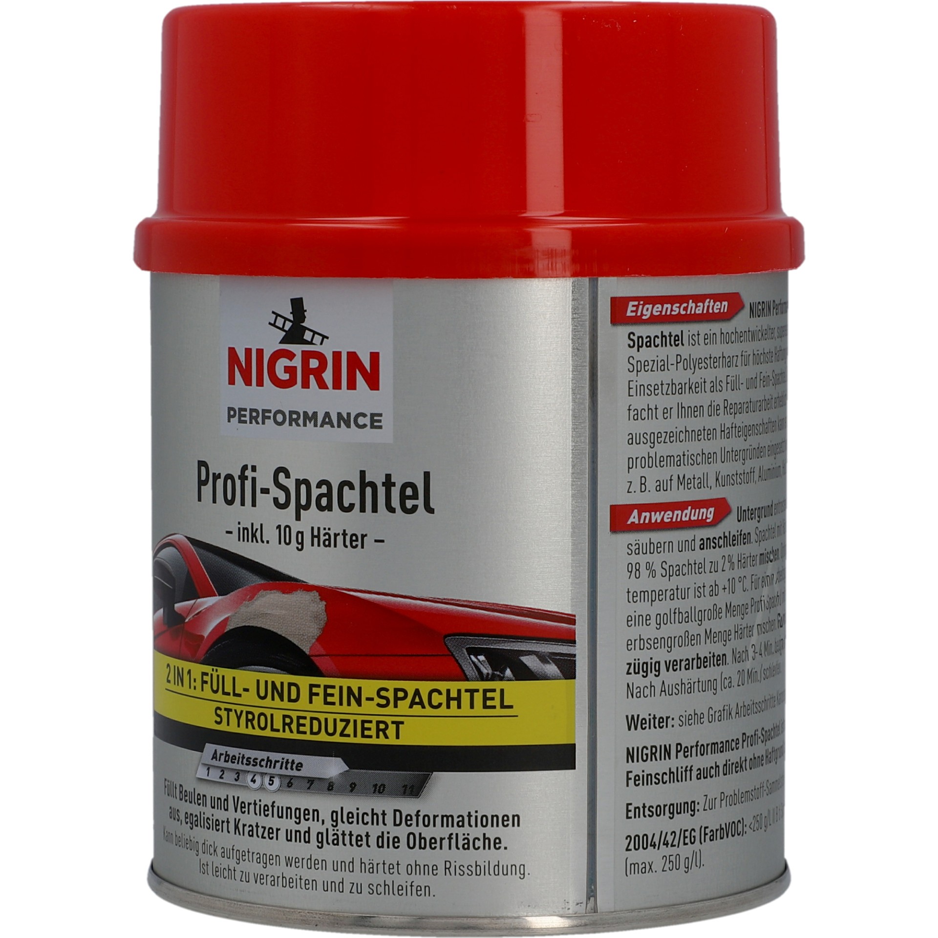 Feinspachtel Performance weiß 250 g