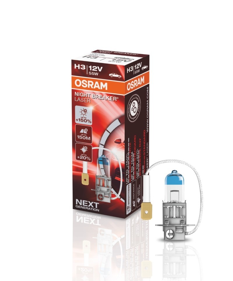 OSRAM H3 Night Breaker Laser next Generation (1 Stk.), Art.-Nr. 64151NL