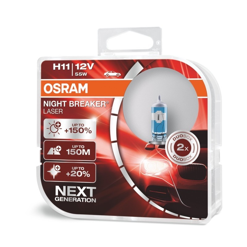 OSRAM H11 Night Breaker Laser next Generation (2 Stk.), Art.-Nr. 64211NL-HCB