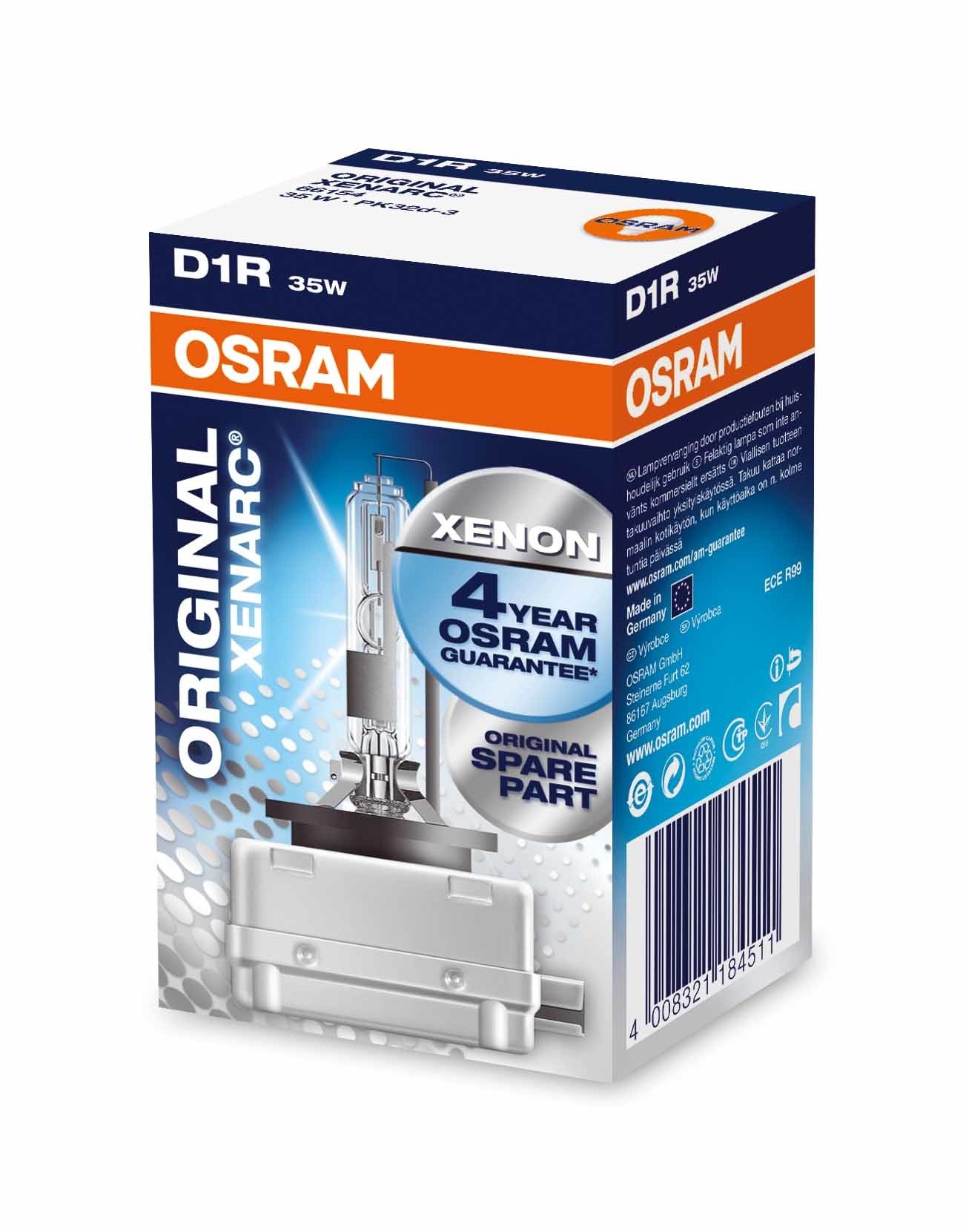 OSRAM D1R Xenarc 35W (1 Stk.), Art.-Nr. 66154