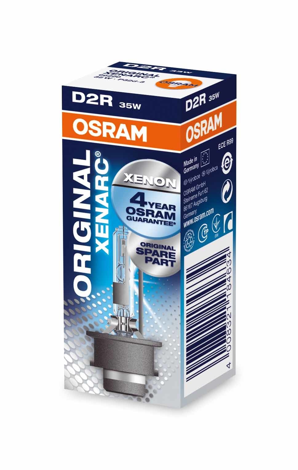 OSRAM D2R Xenarc 35W (1 Stk.), Art.-Nr. 66250