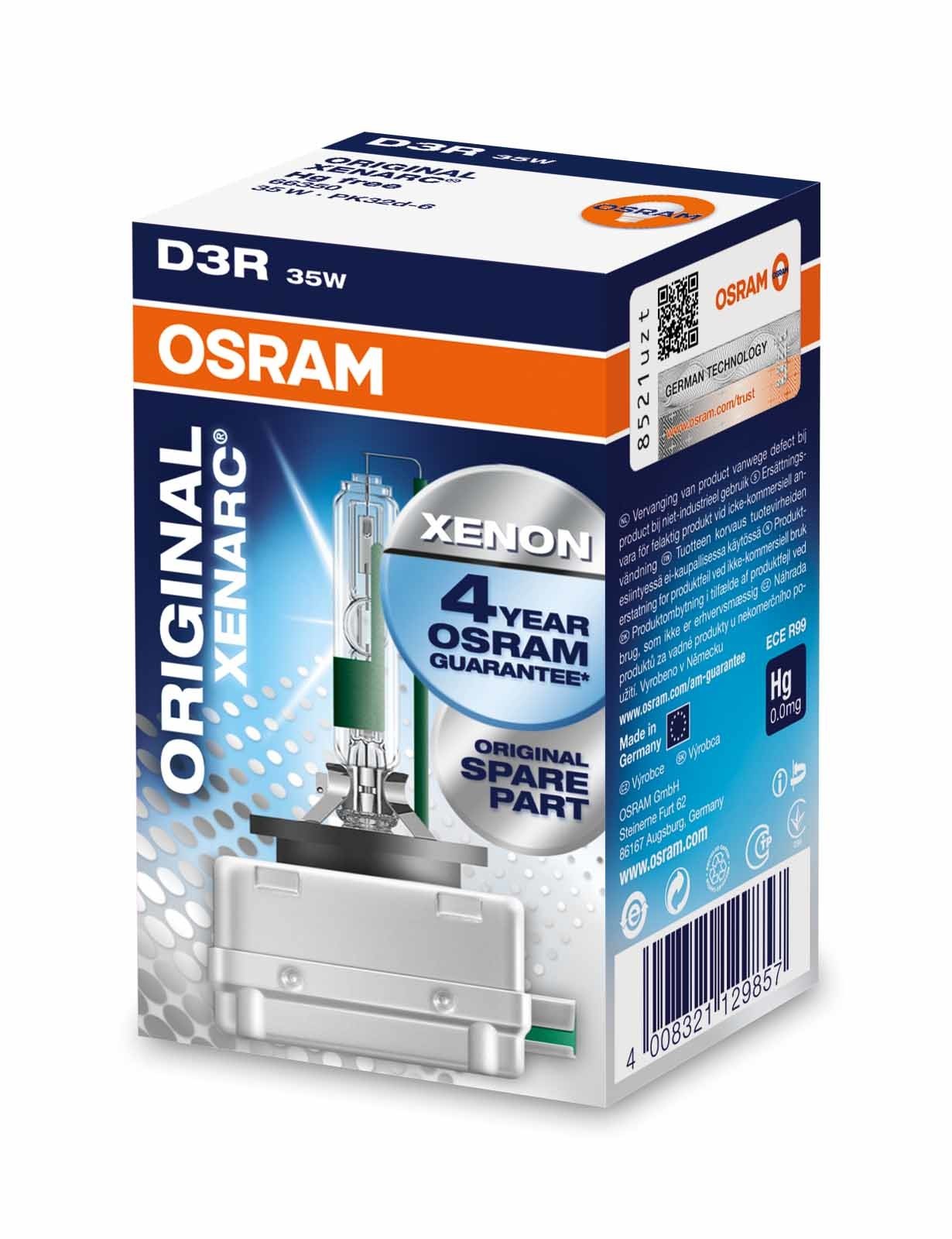 OSRAM D3R Xenarc 35W (1 Stk.), Art.-Nr. 66350