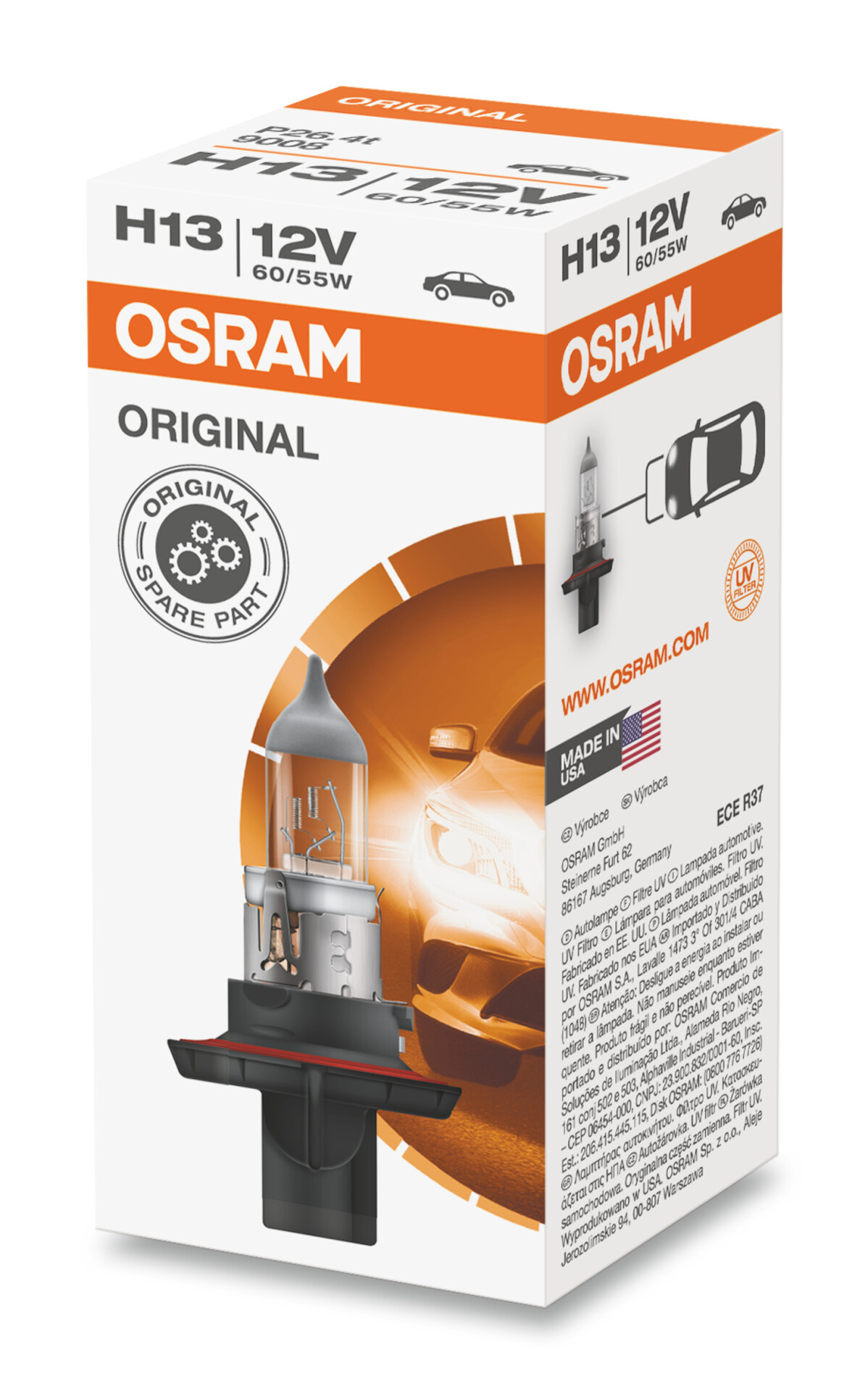 Osram | H13 Original 60/55W (1 Stk.) (9008) für Chevrolet