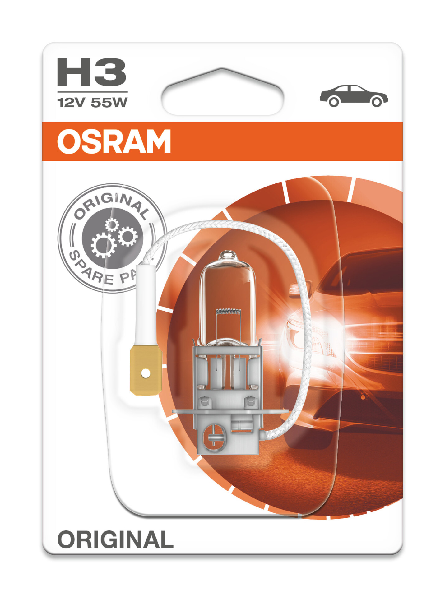 OSRAM H3 Original 55W (1 Stk.), Art.-Nr. 64151-01B