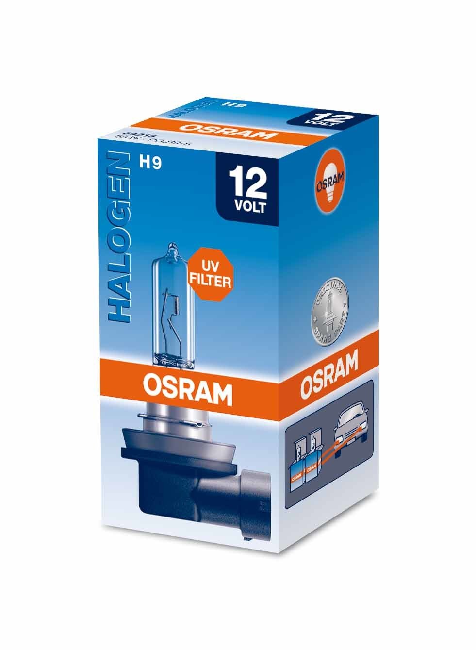 OSRAM H9 Original 65W (1 Stk.), Art.-Nr. 64213