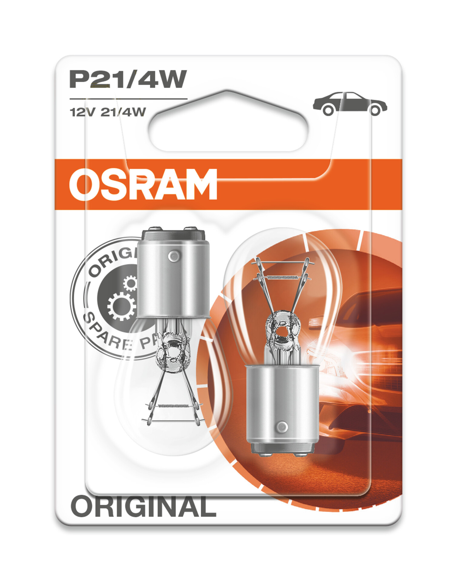 OSRAM P21/4W Original (2 Stk.), Art.-Nr. 7225-02B